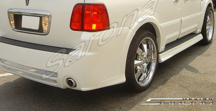 Custom Lincoln Navigator Side Skirts  SUV/SAV/Crossover (2003 - 2006) - $490.00 (Part #LC-002-SS)